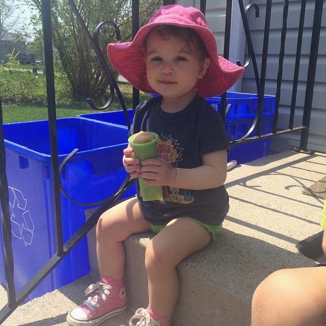 There were popsicles