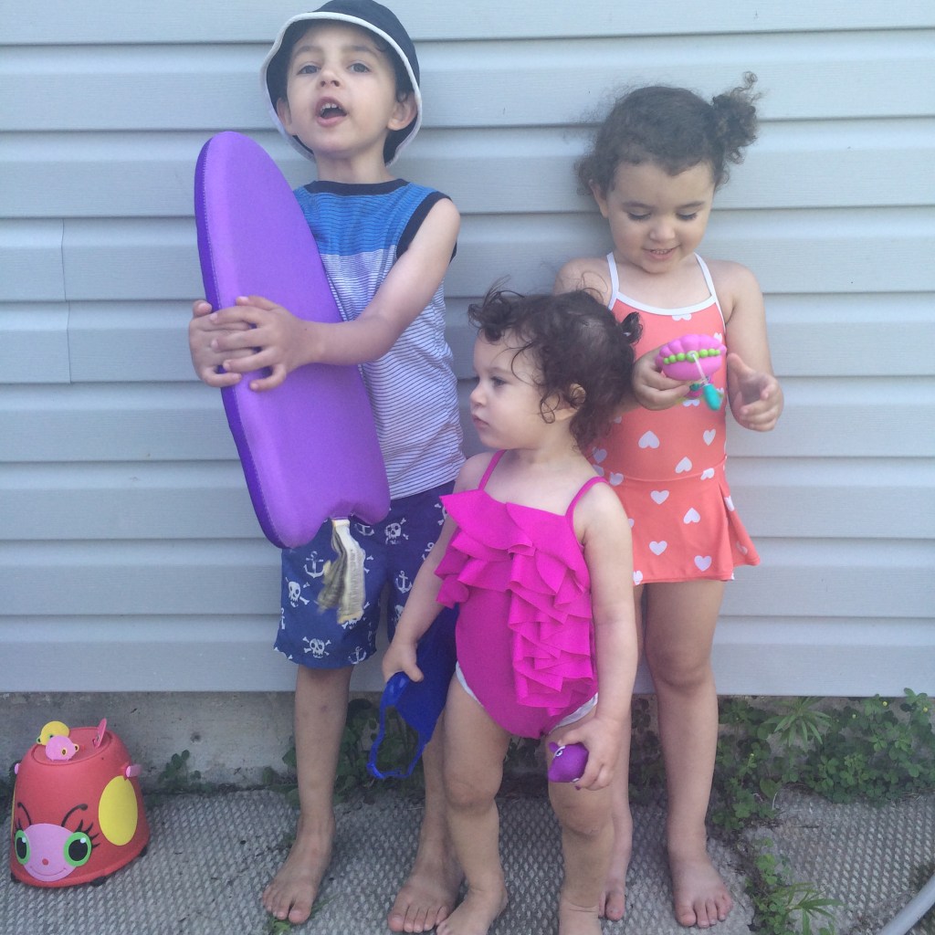 and swimming