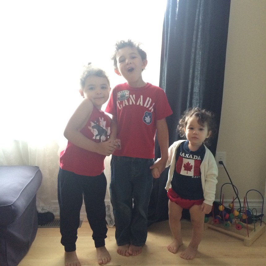 There were tiny Canadians