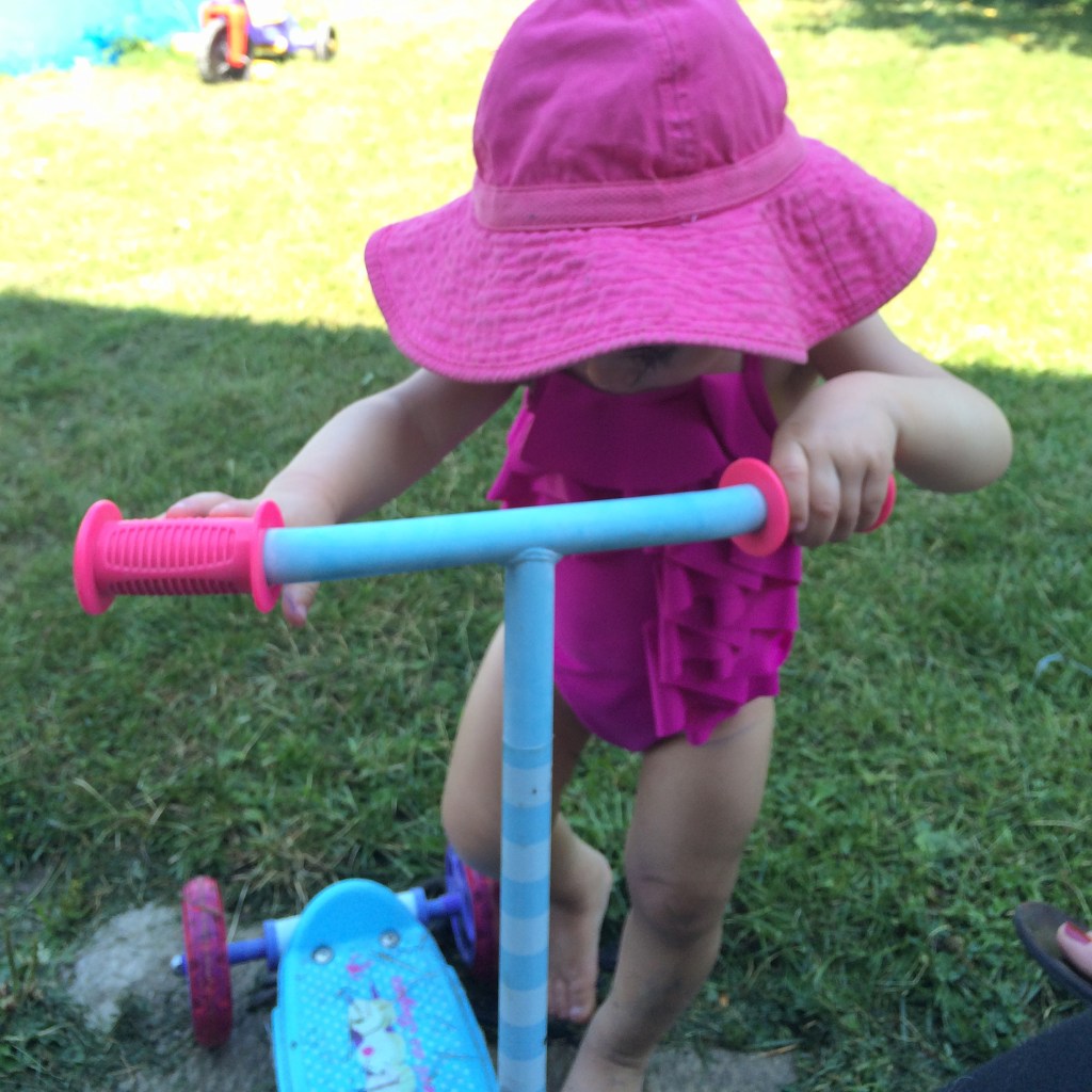 and scooting